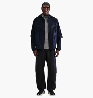 Штаны мужские Nike Tech MenS Dri- F I T Woven Color- Block Oversized Pants Black IH8466-010