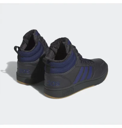 Кроссовки мужские Adidas Hoops 3.0 Mid Wtr Black IF2635