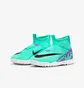 Сороконіжки дитячі Nike Air Zoom Mercurial Superfly 9 Academy Tf Junior Turquoise DJ5616-300