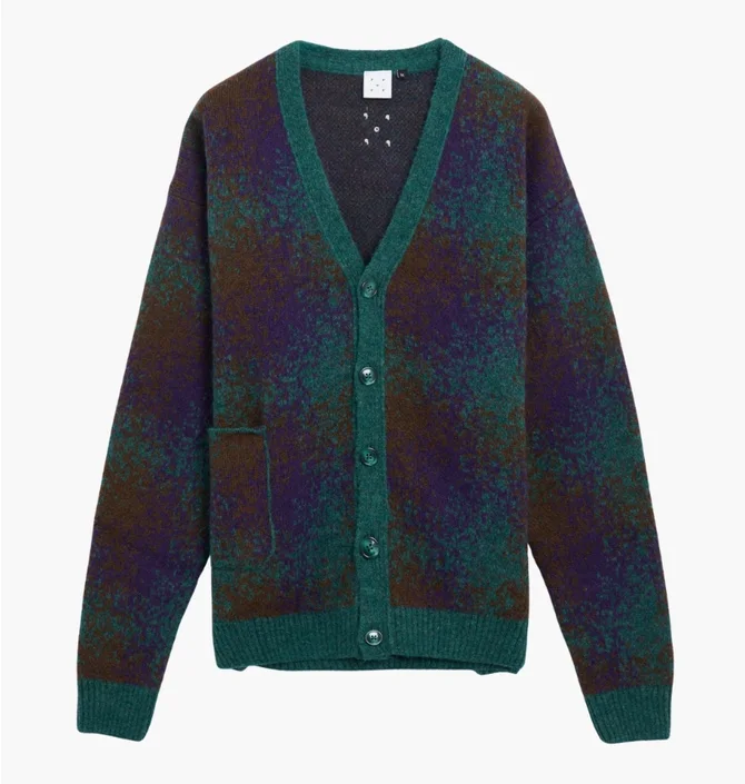 Кофта чоловіча Pop Trading Company Knitted Blue POPAW24-06-003
