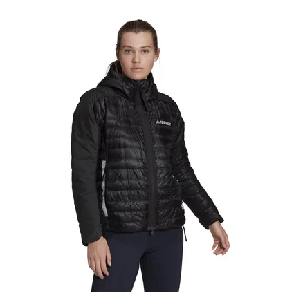 Куртка жіноча Adidas Terrex Myshelter Down Hooded Jacket Black GU3806