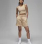 Шорты женские Air Jordan Brooklyn Fleece Beige DX0380-277