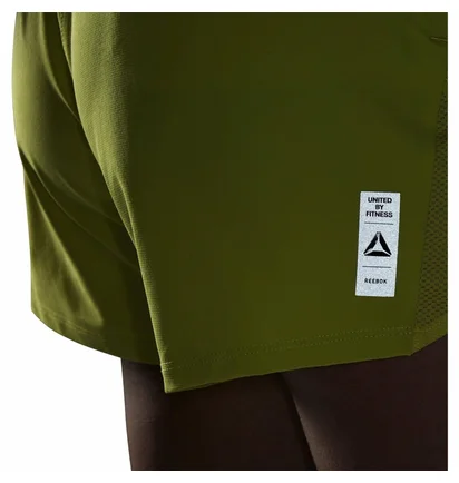 Шорты женские Reebok United By Fitness Epic Training Shorts Yellow FT0082