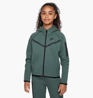 Толстовка детская Nike Sportswear Tech Fleece Green HV8695-338