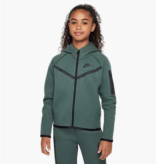 Толстовка детская Nike Sportswear Tech Fleece Green HV8695-338