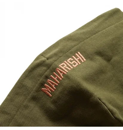 Худи мужское Maharishi U.A.P. Embroidered Hoodie Olive 4098