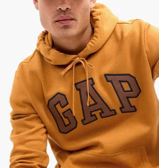 Худи мужское Gap Logo Hoodie Orange 546844621