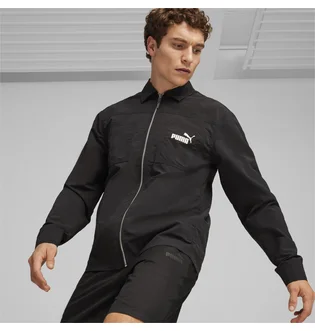 Олимпийка мужская Puma Shirt Jacket Black 623681-01