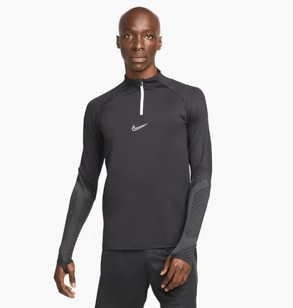 Лонгслів чоловічий Nike M Nk Df Strk Dril Top K Black Dh8732-010