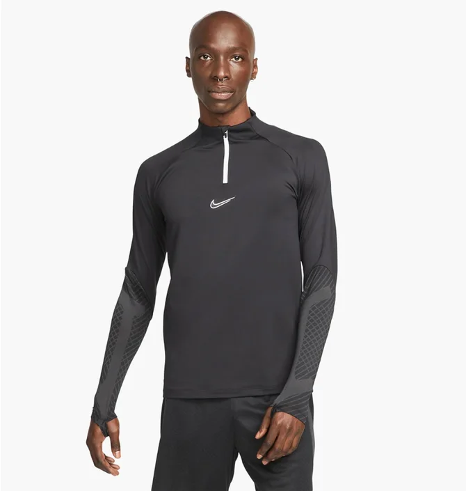 Лонгслів чоловічий Nike M Nk Df Strk Dril Top K Black Dh8732-010