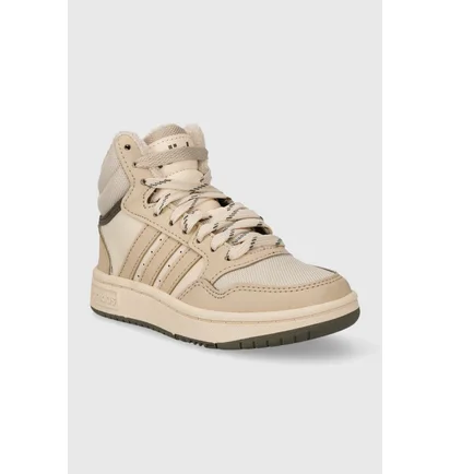 Кроссовки детские Adidas Hoops Mid 3.0 Beige IF7738