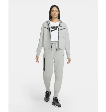 Толстовка жіноча Nike Nsw Tech Fleece Windrunner Hoodie Full-Zip Grey CW4298-063