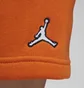 Шорты женские Air Jordan Brooklyn Fleece Shorts Orange DX0380-847