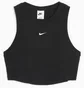 Топ жіночий Nike Sportswear Essentials Ribbed Tank Top Black FB8279-010
