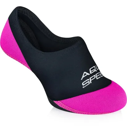 Шкарпетки дитячі Aqua Speed Neo Socks 7368 Black/Pink (1 пара) 177-19