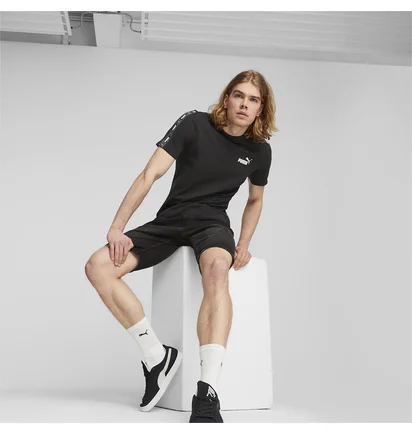 Футболка мужская Puma Essential Tape Camo Tee Black 675945-01