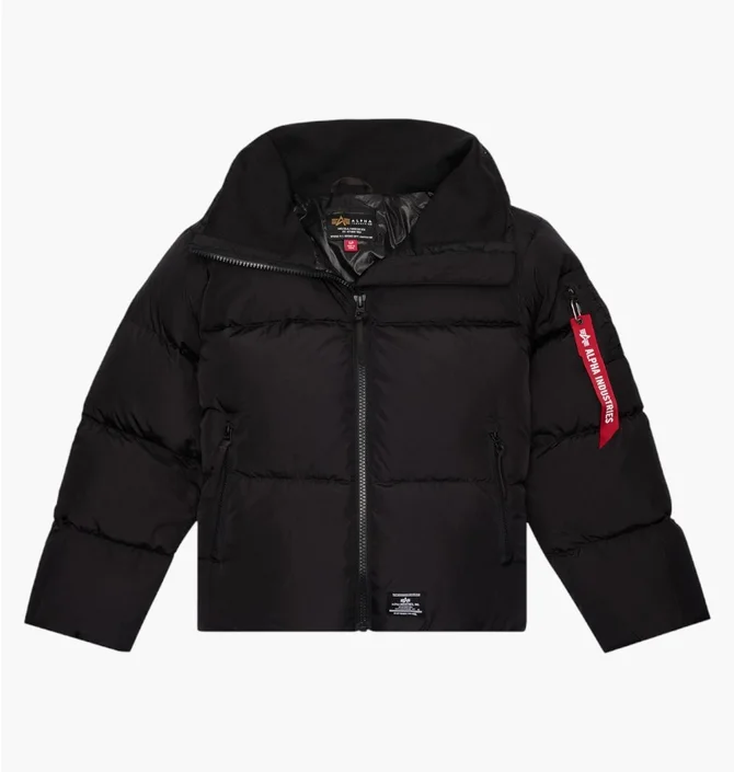Куртка чоловіча Alpha Industries Sierra Short Puffer Black WJS55504C1-001