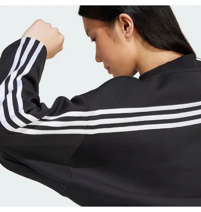 Світшот жіночий Adidas Future Icons 3-Stripes Sportswear Black IP1549