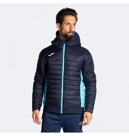 Анорак мужской Joma Urban V Anorak Navy Fluor Black/Turquoise 103798.342