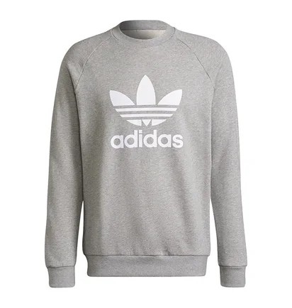 Свитшот мужской Adidas Adicolor Classics Trefoil Crewneck Grey H06650