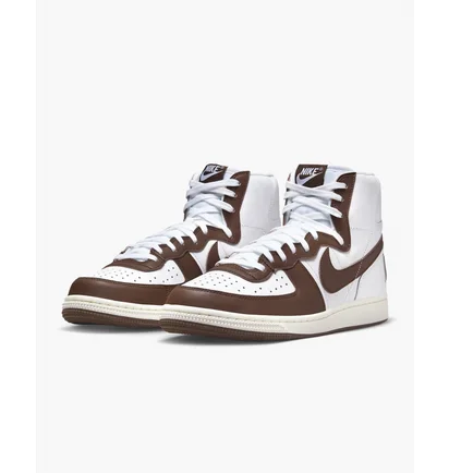 Кросівки чоловічі Nike Terminator High Shoes White/Brown FJ4199-100