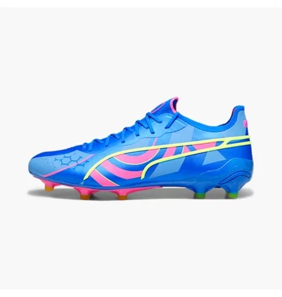 Бутсы мужские Puma King Ultimate Energy Fg/Ag Soccer Cleats Blue 107553-01