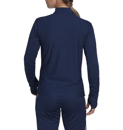 Кофта женская Adidas Long-Sleeve T-Shirt Tiro 23L Tr Topw Blue HS3483