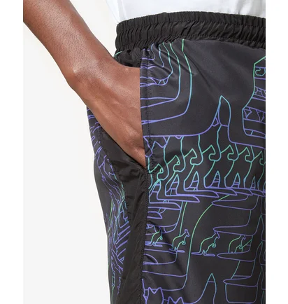 Шорты мужские AUSTRALIAN Flowing Smash Short Black HCUSH0014-003