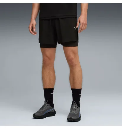 Шорти чоловічі Puma Dreamrun 2In1 5 Drycell Black 528551-01