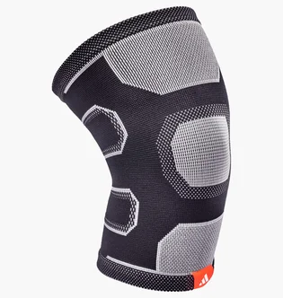 Наколінник Adidas Knee Support Black/Grey ADSU-12521BK-NL