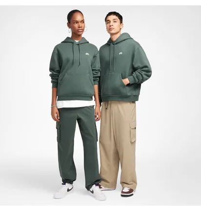 Худи мужское Nike Sb U Flc Po Hd Essntl Logo Green FV7351-338