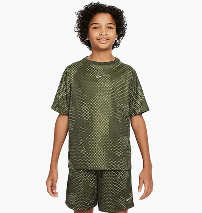Футболка дитяча Nike Multi Dri-Fit Short-Sleeve Top Camo/Olive FN8694-325