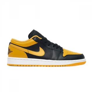 Кроссовки мужские Air Jordan 1 Retro Low Ochre Lifestyle Shoe Black/Yellow 553558-072