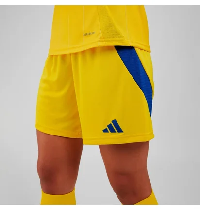 Шорти жіночі Adidas Ukraine 24 Performance Yellow IP2180