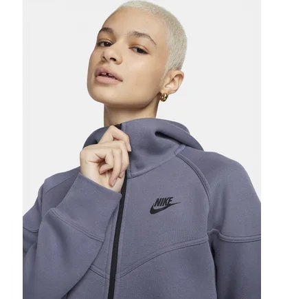 Толстовка женская Nike Sportswear Tech Fleece Windrunner Full-Zip Hoodie Blue FB8338-003