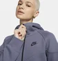 Толстовка женская Nike Sportswear Tech Fleece Windrunner Full-Zip Hoodie Blue FB8338-003