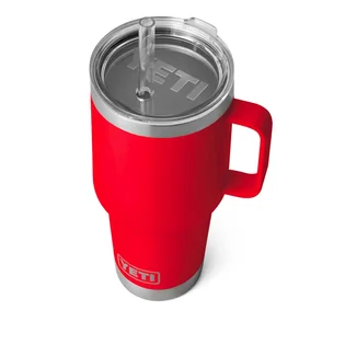Термокружка Yeti Rambler 35Oz (1035Ml) Straw Mug Red 70000003652