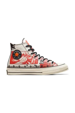 Кеды унисекс Converse Dungeons & Dragons X Chuck Taylor All Star High Beige/Red A09883C