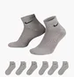 Носки унисекс Nike Everyday Csh Ankl Grey (6 пар) SX7669-064