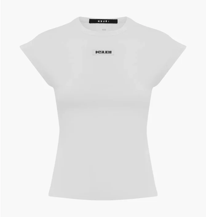 Футболка женская Ksubi Staple Tee White WFA24TE004