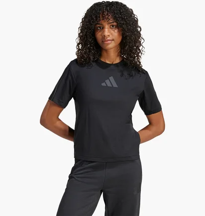 Футболка жіноча Adidas Z.N.E. T-Shirt Black JE7846