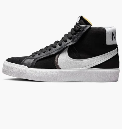 Кроссовки унисекс Nike Sb Zoom Blazer Mid Premium Plus Black Dr9144-001