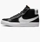 Кроссовки унисекс Nike Sb Zoom Blazer Mid Premium Plus Black Dr9144-001