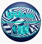Баскетбольний м'яч Wilson Nba Drv Plus Dazzle Camo Bskt Indigo Blue/Turquoise WZ3016102XB6