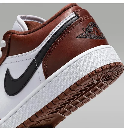 Кросівки унісекс Nike 1 Low White/Brown HF3188-102