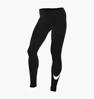Лосины женские Nike W Nsw Essntl Lggng Swoosh Mr Black CZ8530-010