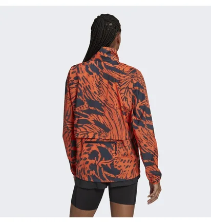 Куртка жіноча Adidas Fast Running Jacket Orange Hl1995