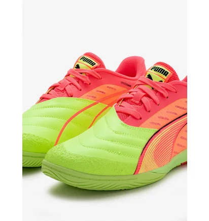 Футзалки мужские Puma Ibero Iv In Orange/Green 107958-03