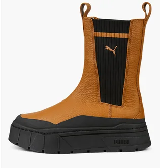 Чоботи жіночі Puma Mayze Stack Casual Chelsea Boot Brown 386742-01