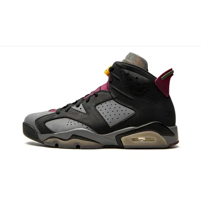 Кроссовки мужские Air Jordan 6 Retro Black/Grey CT8529-063